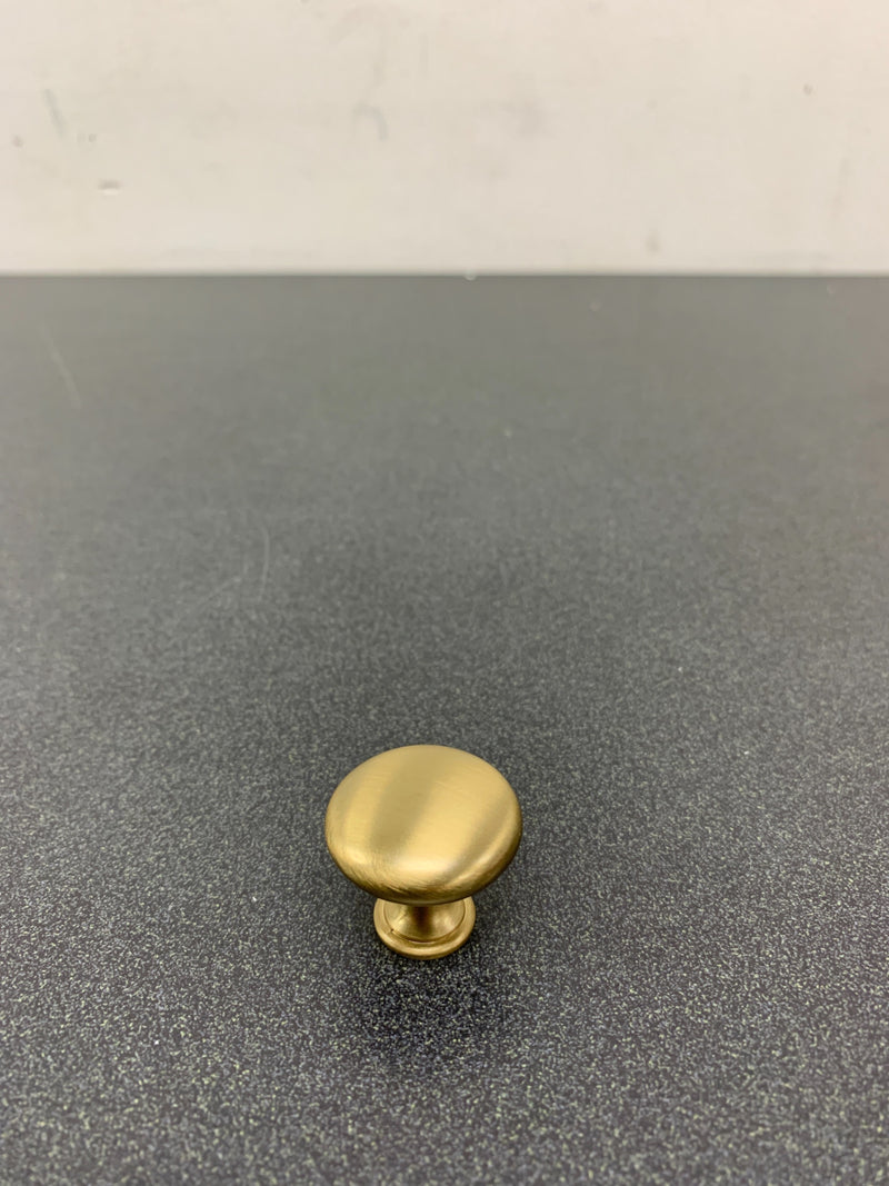 Berenson 9714-1MDB-P Berenson Knobs 1-1/8 Inch Mushroom Cabinet Knob from the Mix and Match Collection - Modern Brushed Gold