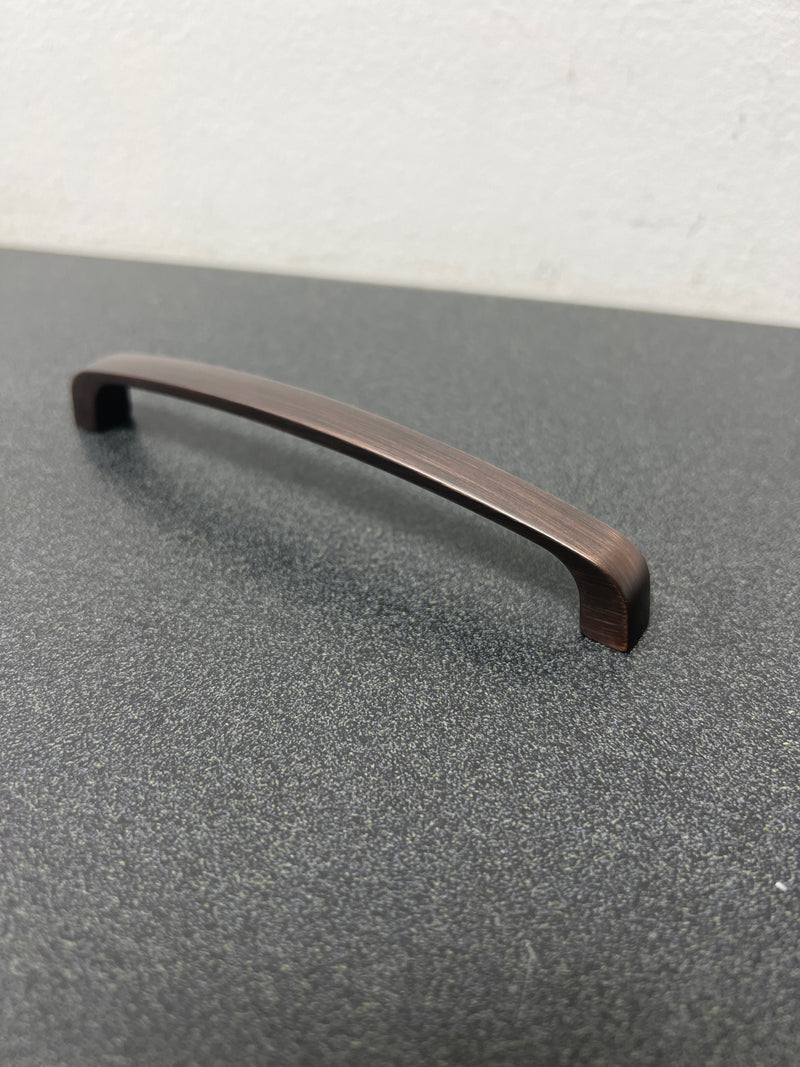 5-1/2" Modern Cabinet Pull with 5" Center to Center Oil Rubbed Bronze Finish