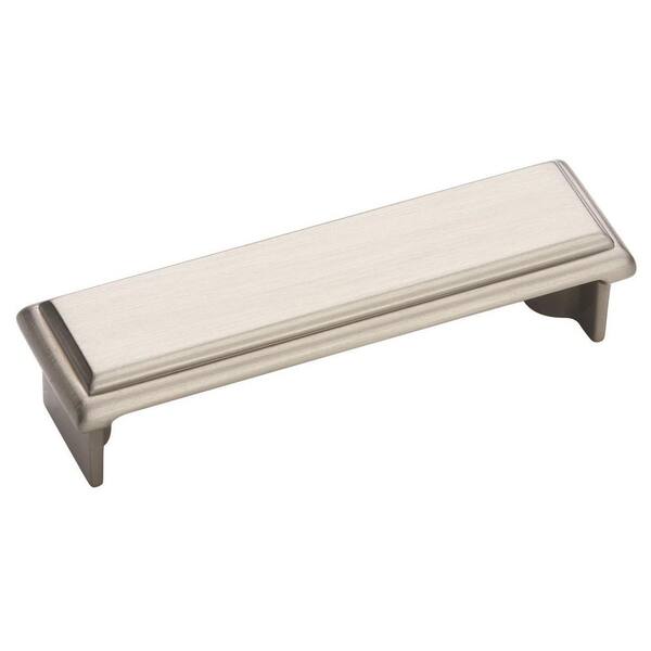Amerock Manor 3 in (76 mm) Center-to-Center Satin Nickel Cabinet Cup Pull