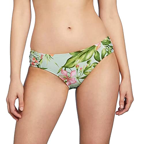 Kona Sol Women's Medium Coverage Tab Side Hipster Bikini Bottom - (as1, Alpha, x_l, Regular, Regular, Multi)