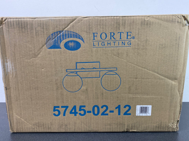 Forte Lighting 5745-02-12 Farrell 2 Light 18" Wide Bathroom Vanity Light - Soft Gold