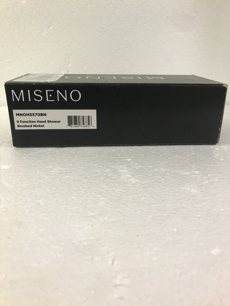 Miseno Mia Brushed Nickel 5-Spray Handheld Shower 1.8-GPM (6.8-LPM)