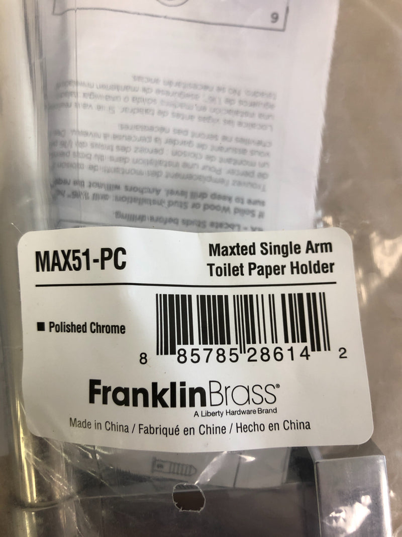 Franklin Brass Maxted 7-1/16" Single Toilet Paper Holder