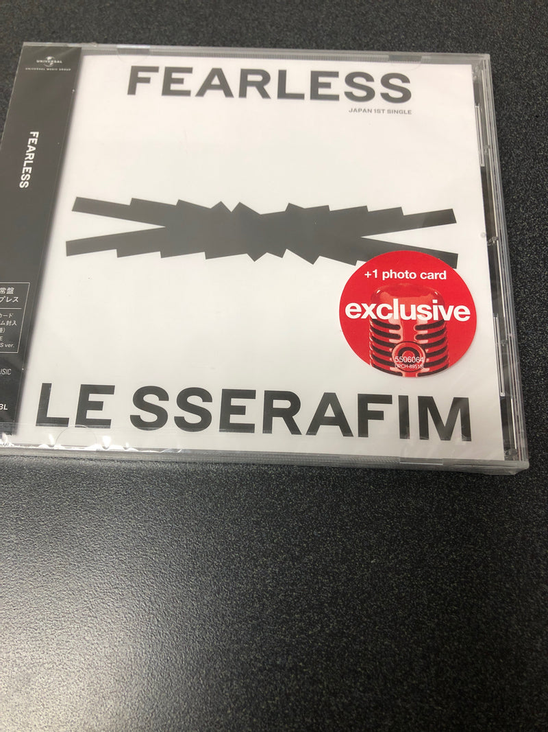 Le sserafim - fearless (target exclusive, cd)