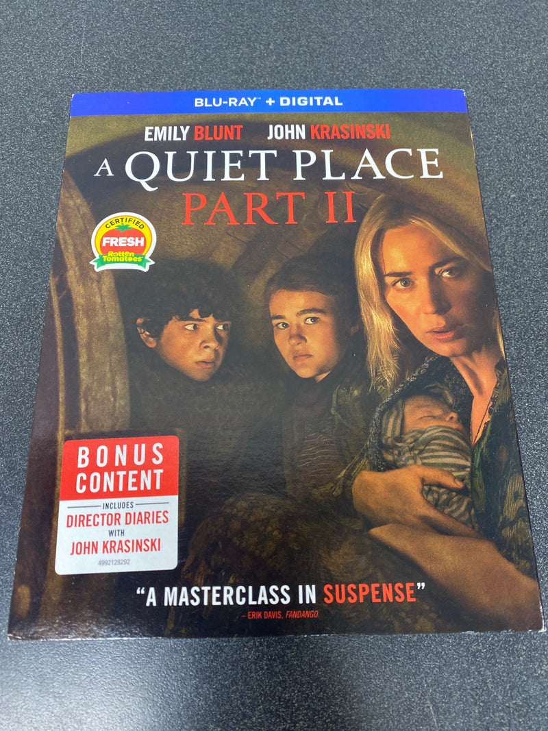 A quiet place, part ii (blu-ray)