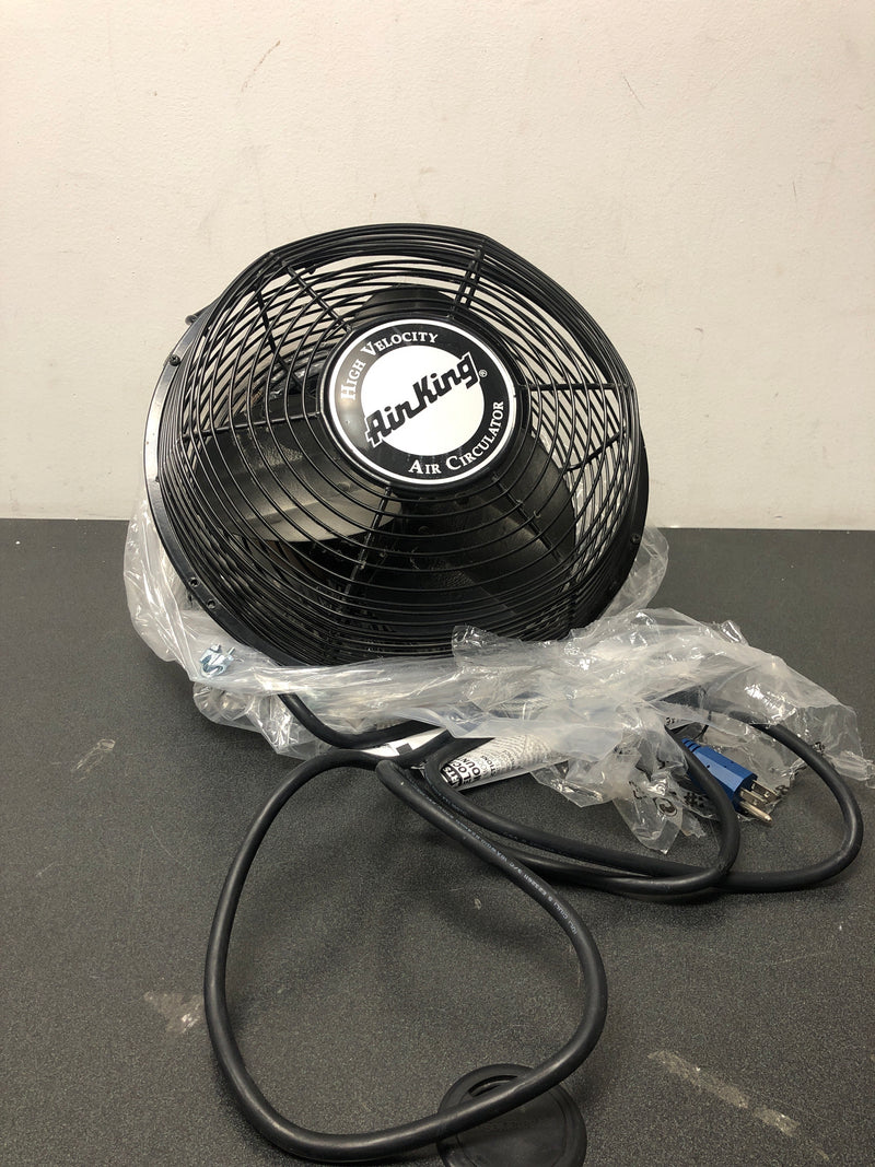 Air King 9312 12" 1360 CFM 3-Speed Industrial Grade Multi Mount Fan with Pivoting Head - na