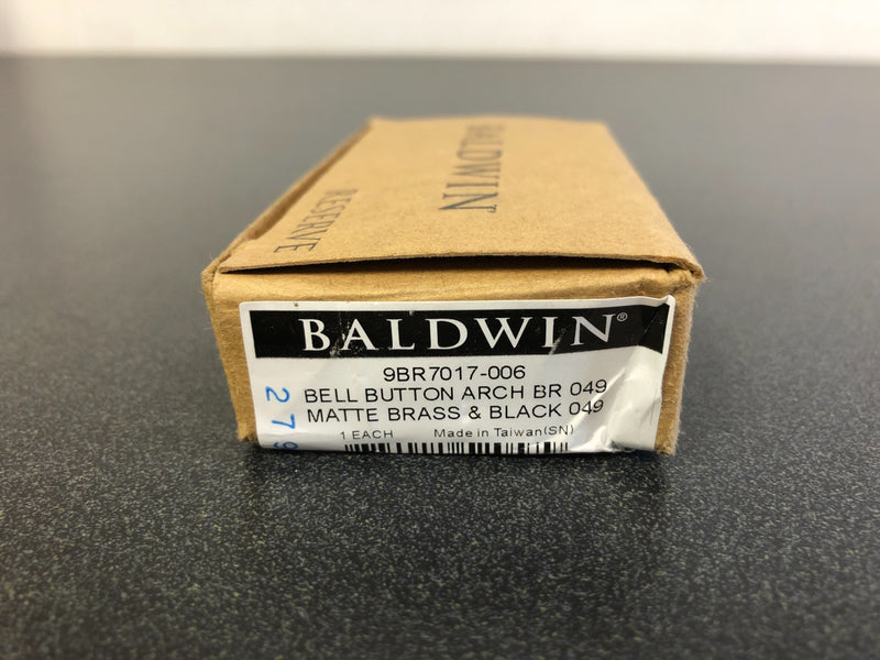 Baldwin 9BR7017-006 Arch Bell Button