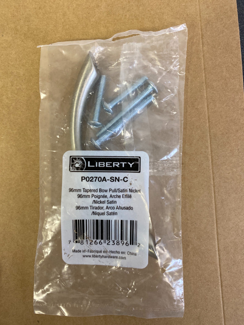 Liberty Hardware Builder's Program 3-3/4 Inch Center to Center Arch Cabinet Pull