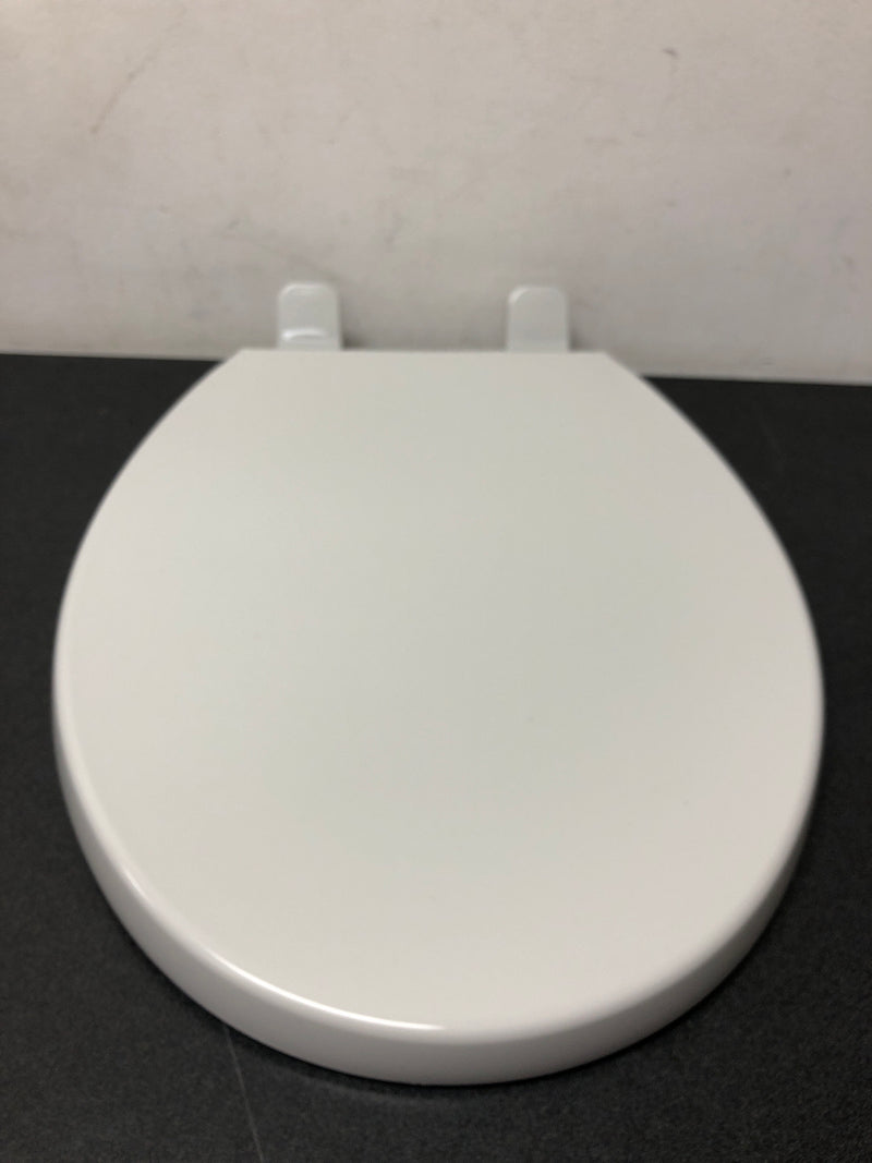 Kohler K-4009-95 Reveal Round Closed-Front Toilet Seat with Grip Tight Bumpers, Quiet-Close Seat, and Quick-Attach Hinges - Ice Grey