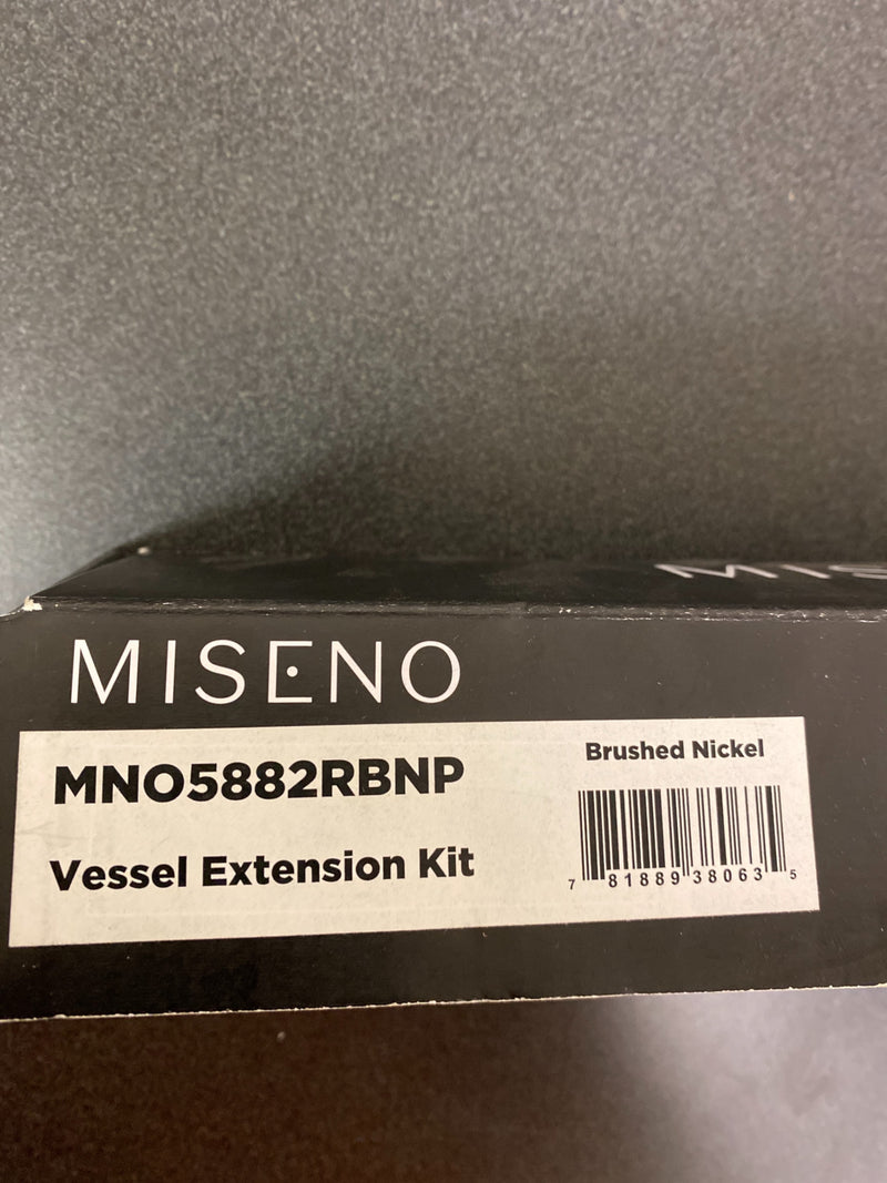 Miseno MNO5882RBNP Vessel Sink Faucet Riser for the Cascade ML5882 Faucet