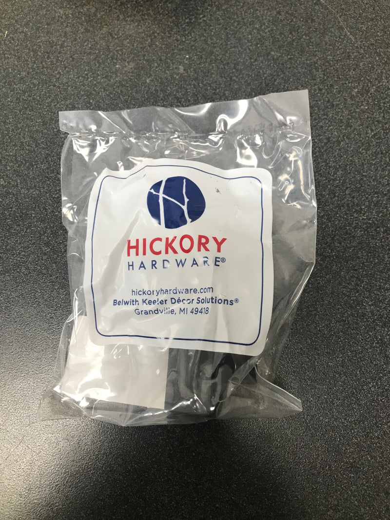 Hickory Hardware HH075341-MB Skylight 1-1/4 Inch Sleek Square Cabinet Knob / Drawer Knob - Matte Black
