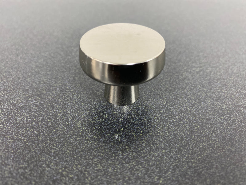 Amerock 2000607 Blackrock 1-5/16 in (33 mm) Diameter Polished Nickel Round Cabinet Knob