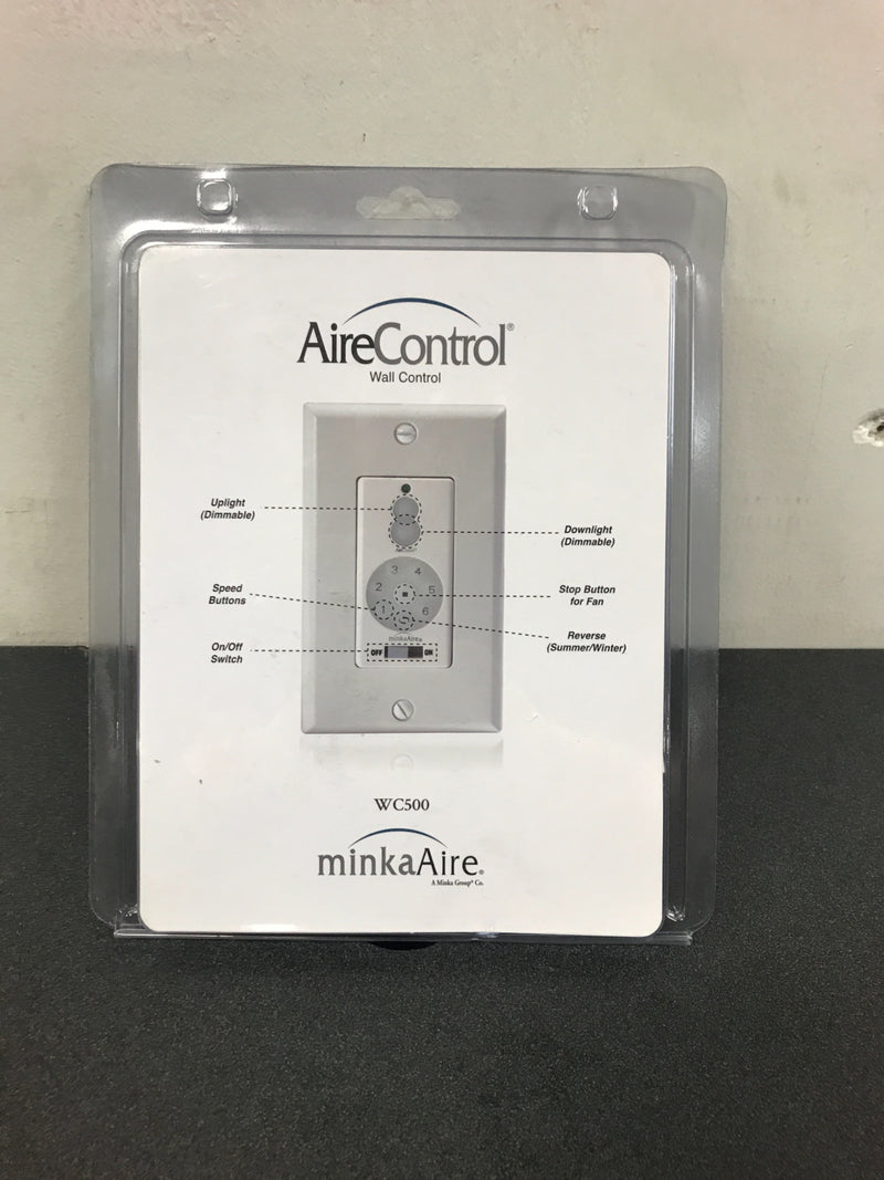 Minka Aire 6-Speed Off-White Wall-Mount Ceiling Fan Remote Control