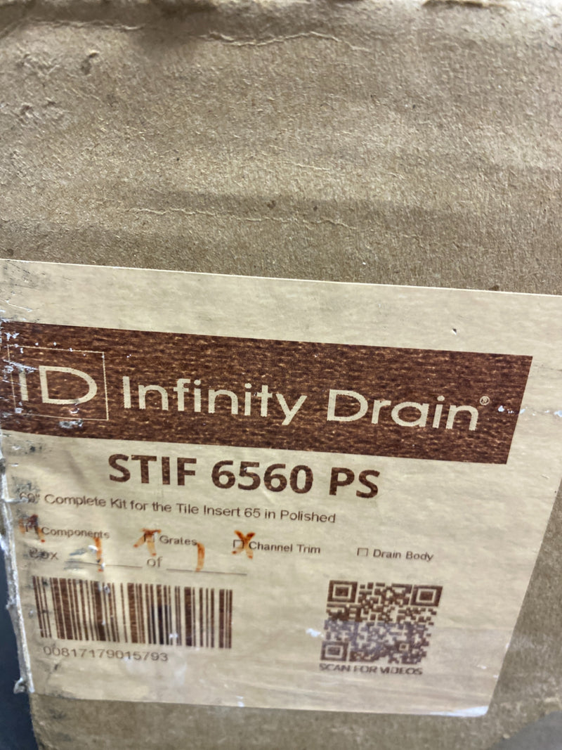 Infinity Drain Linear Shower Drain