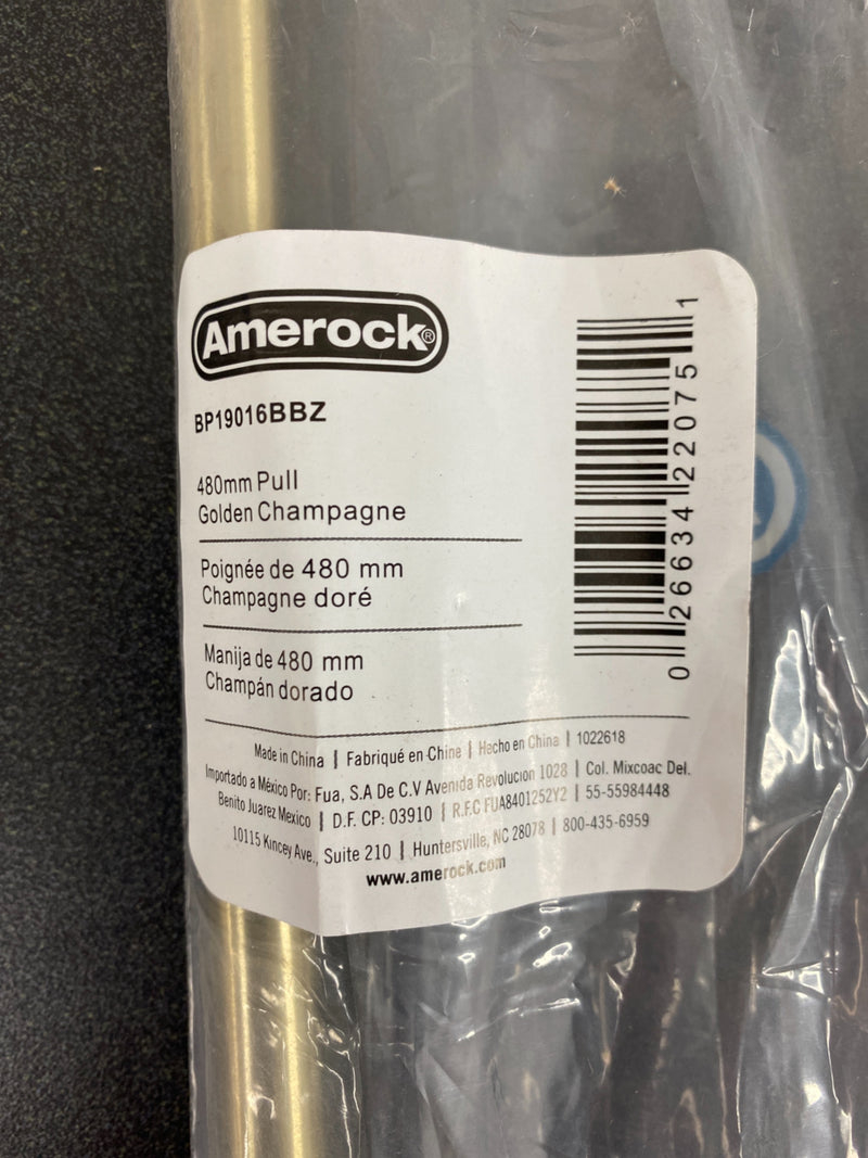Amerock BP19016BBZ Bar Pulls 18-7/8 in (480 mm) Center-to-Center Golden Champagne Drawer Pull