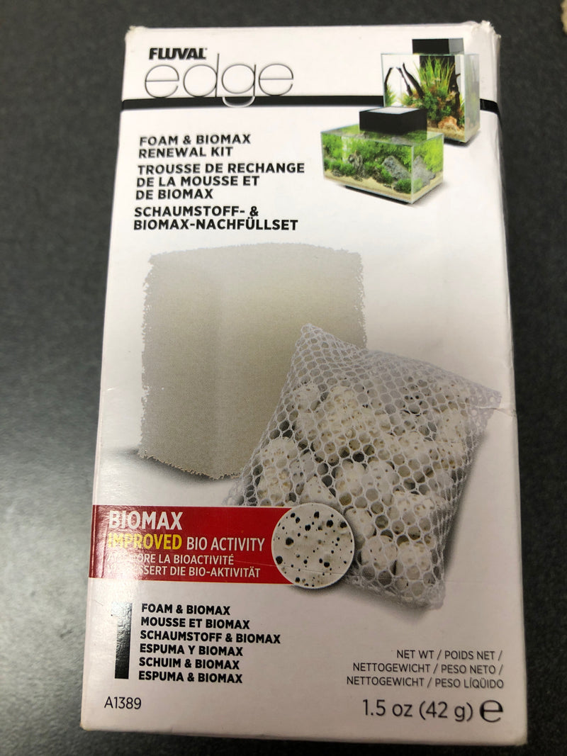 Fluval edge foam & biomax renewal kit