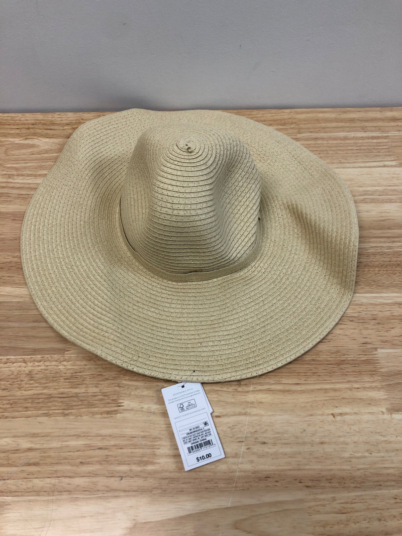 Women's packable paper straw floppy hat - shade & shore™ natural