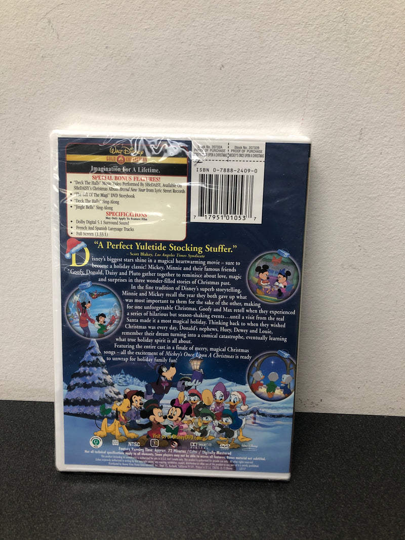 Mickey's once upon a christmas (dvd)