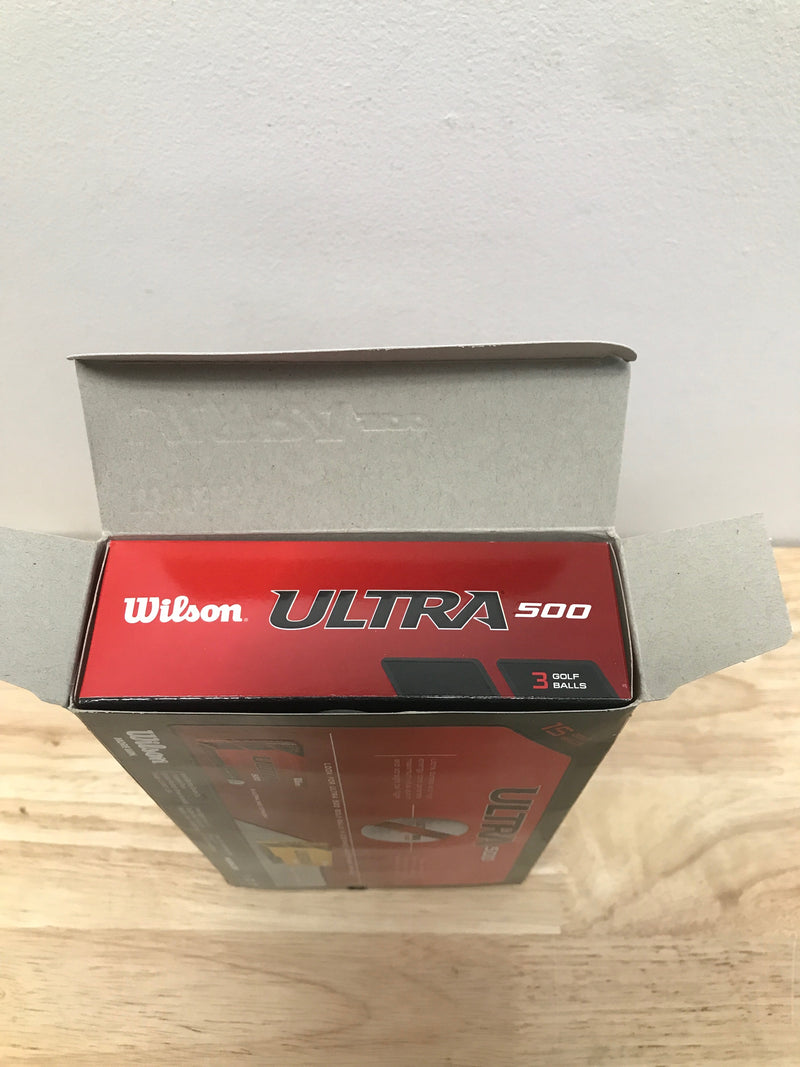 Wilson ultra 500 straight golf balls, 15 pack