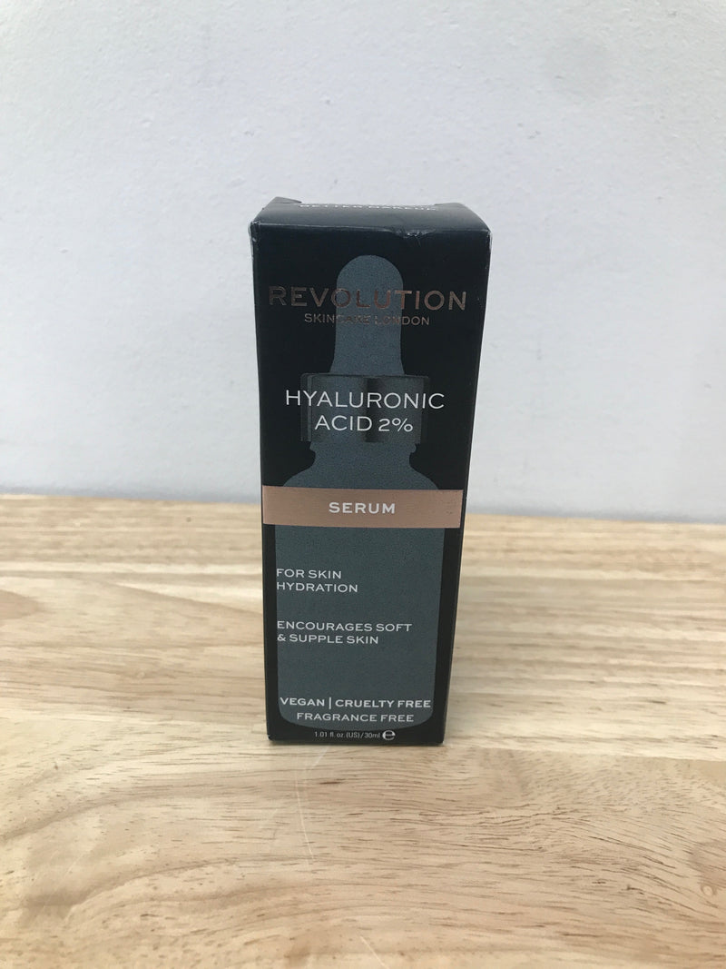 Revolution Skincare London 2% Hyaluronic Acid Plumping & Hydrating Solution ~ 1.01 fl oz