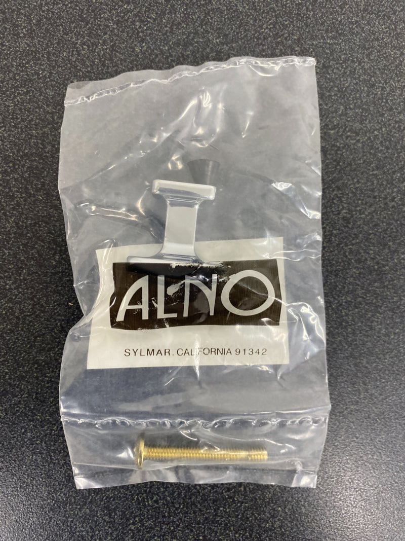 Alno A252-1-PC Cloud 1" Solid Brass Rectangular "T" Cabinet Knob - Polished Chrome