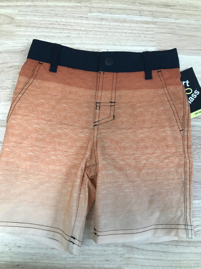 Boys' ombre tie-dye hybrid swim shorts - art class™ orange 5