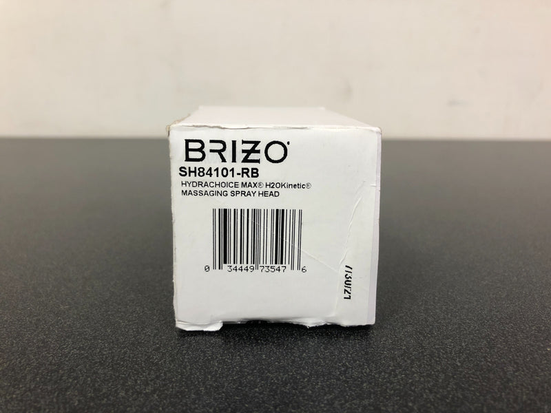 Brizo HydraChoice Single Function Round Plastic Body Spray - Massaging