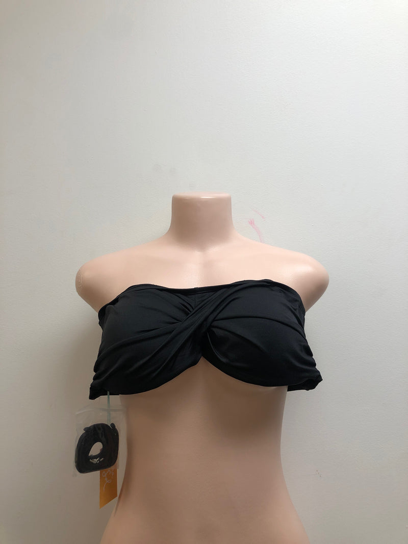 Women's molded bandeau bikini top - kona sol™ black xl