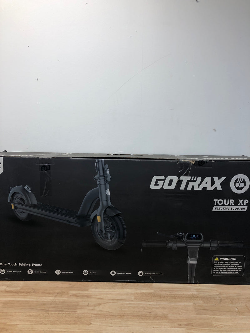 Gotrax tour xp electric scooter - black