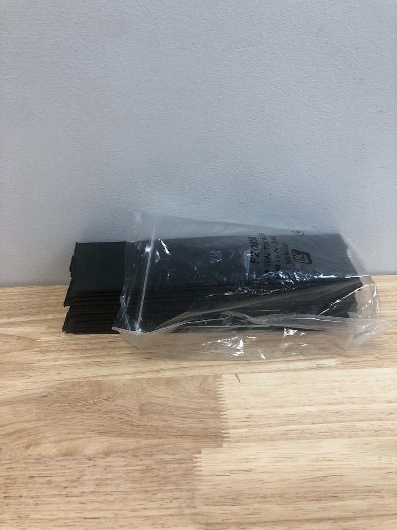 Akro-Mils 40-170 Black Plastic Bin Divider 24 Pack 10.5" x 2.9"