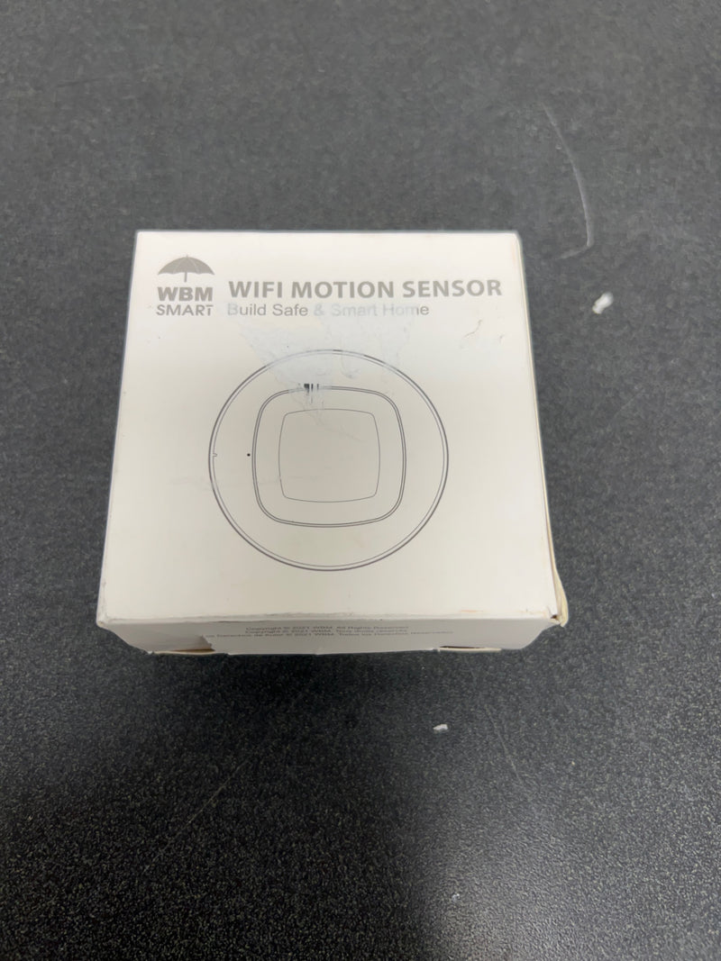 Wbm smart wi-fi motion sensor, detection sensitivity up to 9m, battery-powered