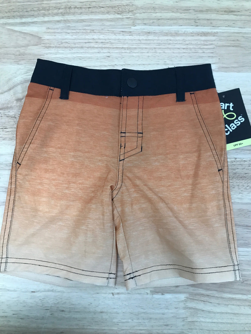 Boys' ombre tie-dye hybrid swim shorts - art class™ orange 4