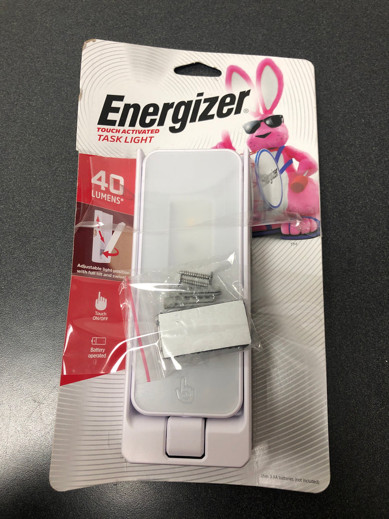 Energizer swivel touch-activated task light, battery operated, 38362