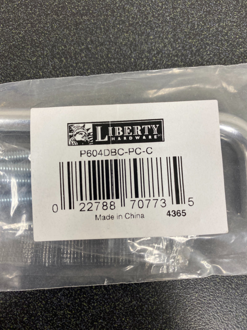Liberty P604DBC-PC-C 3-1/2 in. (89mm) Center-to-Center Polished Chrome Wire Drawer Pull