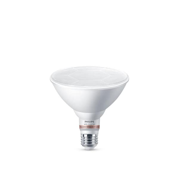 Philips 562470 120-Watt Equivalent PAR38 LED Smart Wi-Fi Tunable White Light Bulb powered by WiZ with Bluetooth (1-Pack)