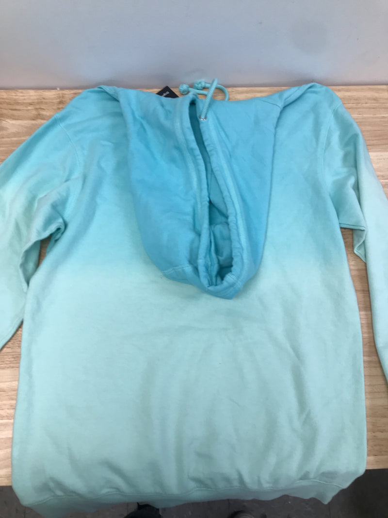 Men's Tie-Dye Regular Fit Hooded Pullover Sweatshirt - Original Use (Aqua Green) (as1, alpha, s, regular, regular, Aqua Green, Small)