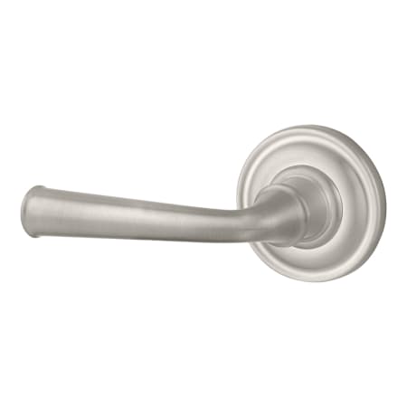 Baldwin ENFEDTRR150 Federal Single Cylinder Keyed Entry Door Lever Set with Traditional Round Rose - Satin Nickel