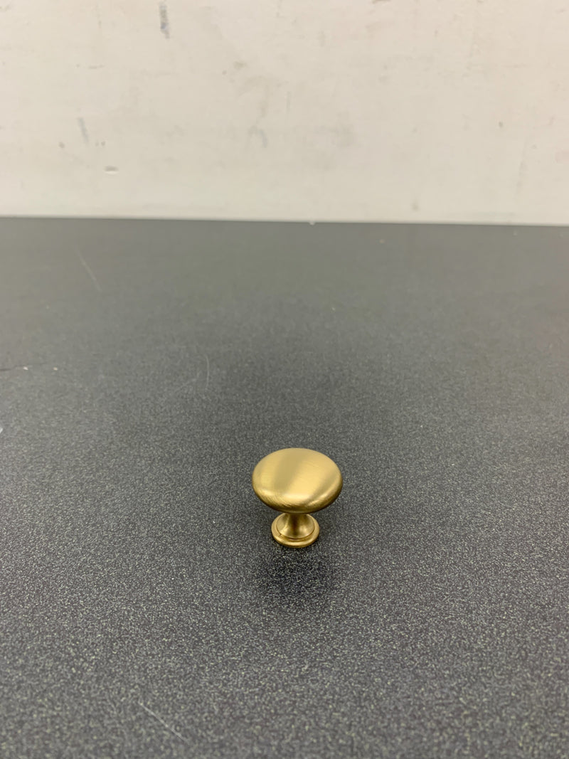 Berenson 9714-1MDB-P Berenson Knobs 1-1/8 Inch Mushroom Cabinet Knob from the Mix and Match Collection - Modern Brushed Gold