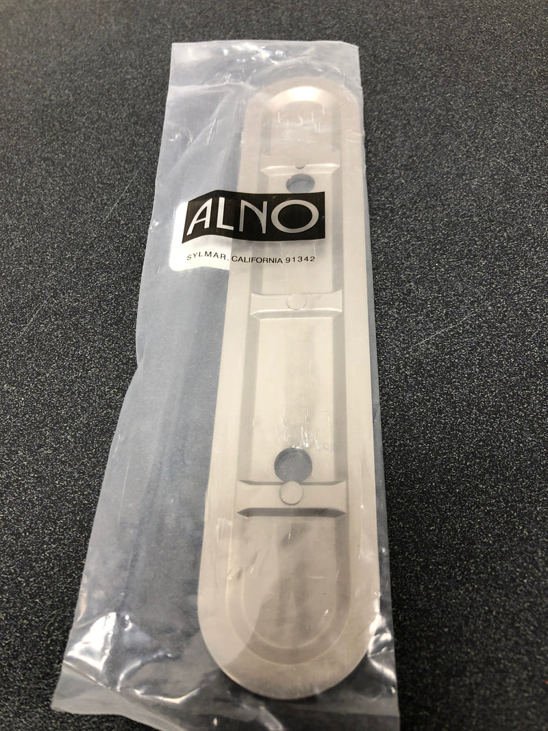 Alno A1508-35-SN Venetian 3-1/2 Inch Center to Center Cabinet Pull Backplate - Satin Nickel