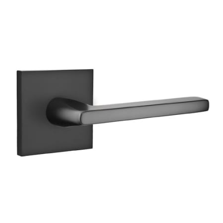 Emtek 505HLOUS19 Helios Reversible Non-Turning Two-Sided Dummy Door Lever Set from the Brass Modern Collection - Flat Black