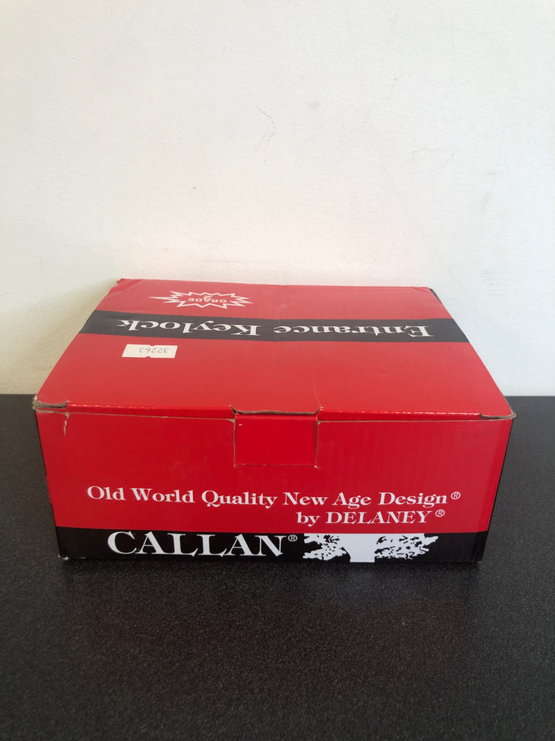 Callan2 Newport Single Cylinder Keyed Entry Door Lever Set