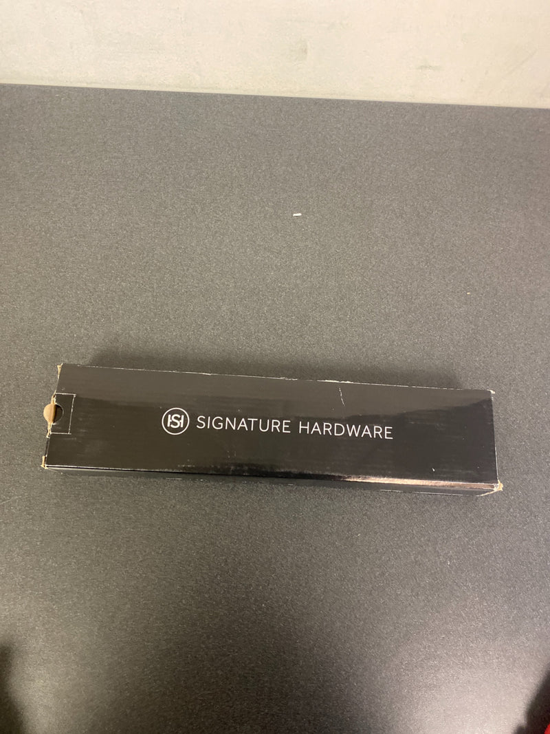 Signature Hardware Custom Showering Metal Shower Arm in Polished Nickel