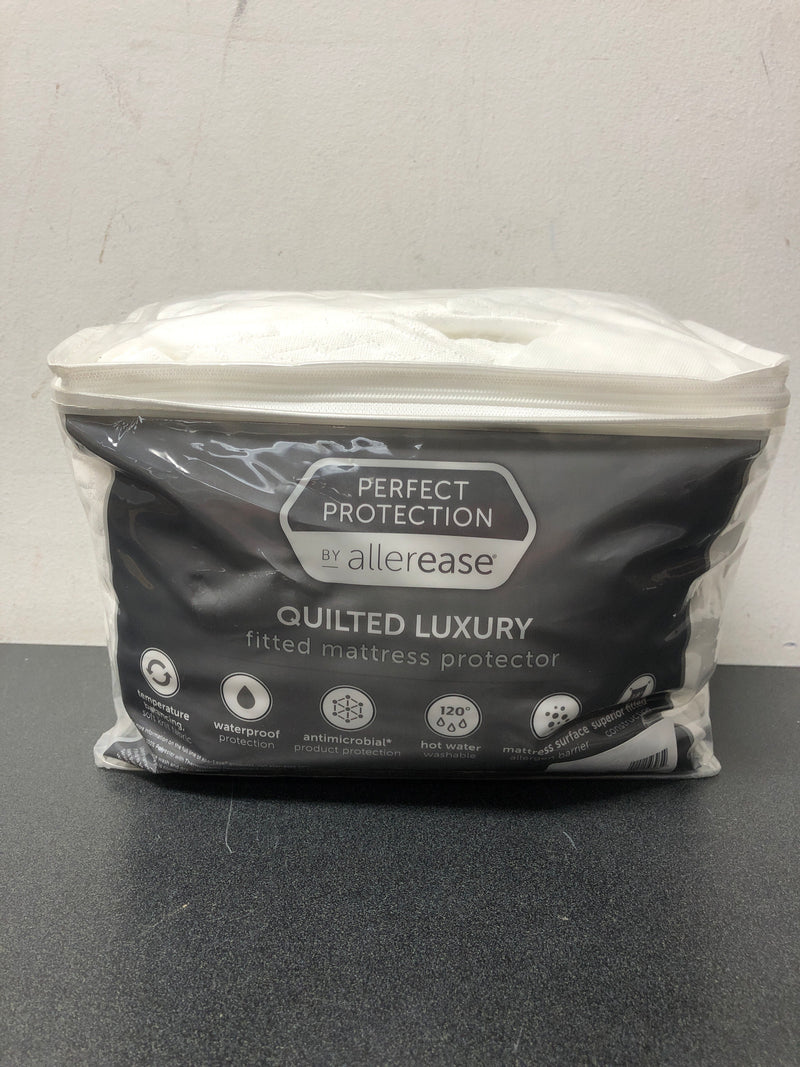 Full perfect protection quilted luxury mattress protector - allerease