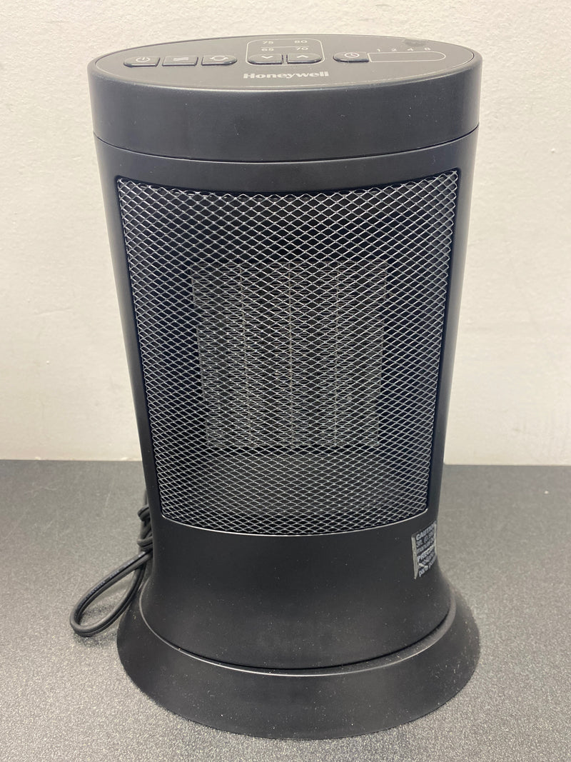 Honeywell digital ceramic compact tower heater black