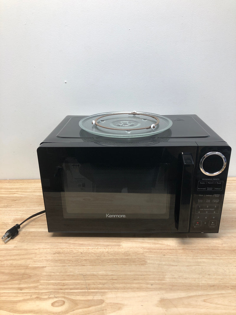 Kenmore 0.9 cu-ft microwave - black