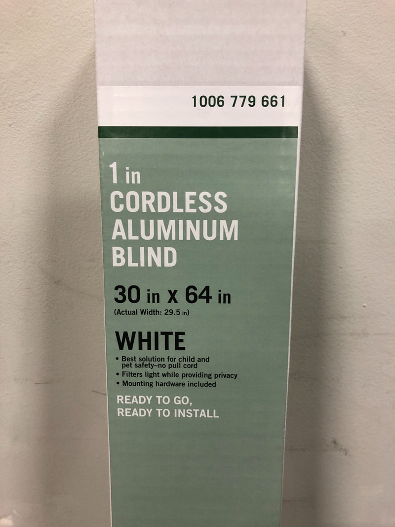 1" Aluminum Blind 30" x 64"
