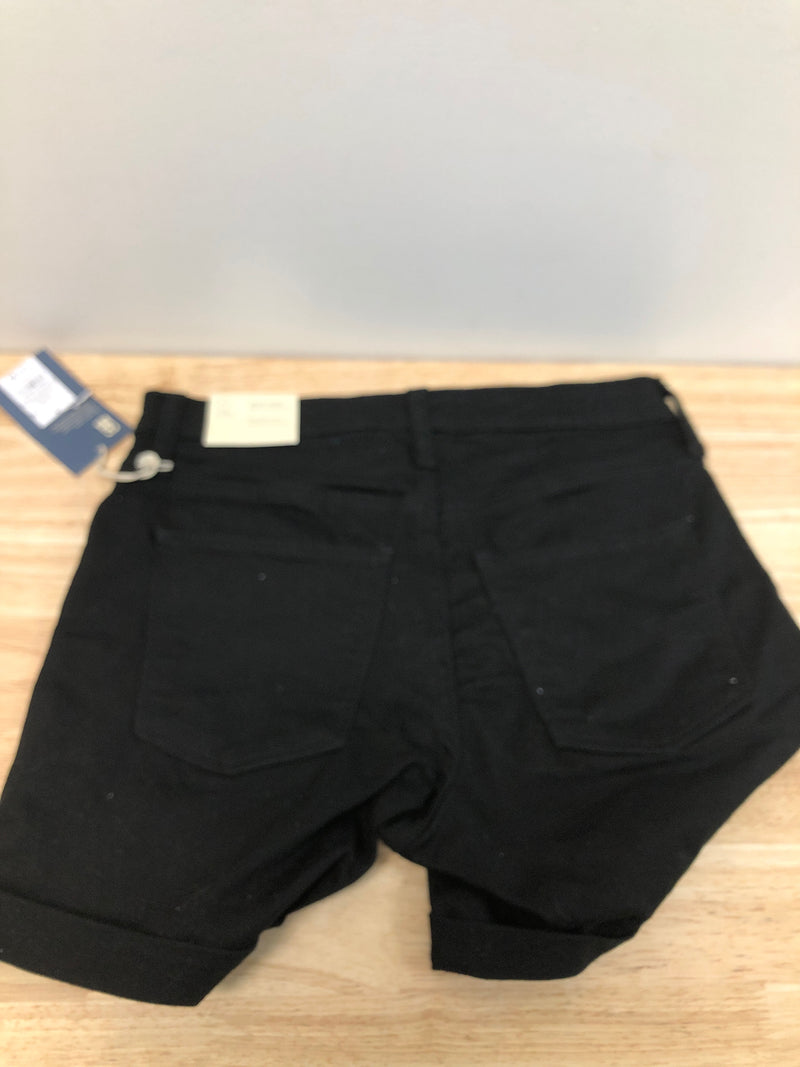 Universal thread women's high-rise slim fit jean shorts - (black)