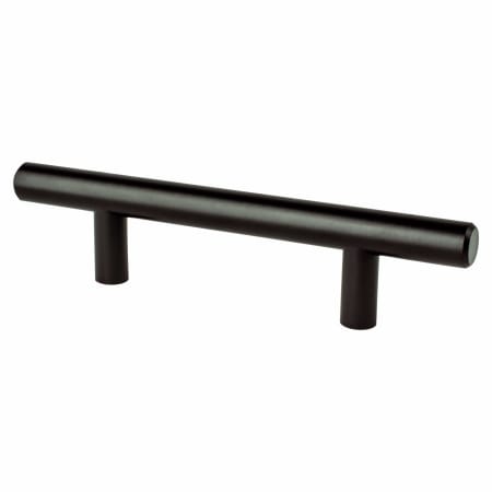 Berenson 0830-2055-P Tempo 3" Center to Center Bar Style Cabinet Handle / Drawer Pull - Black