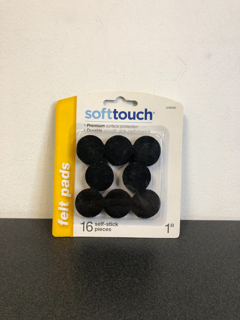 SoftTouch 16-Pack Round Felt Pad