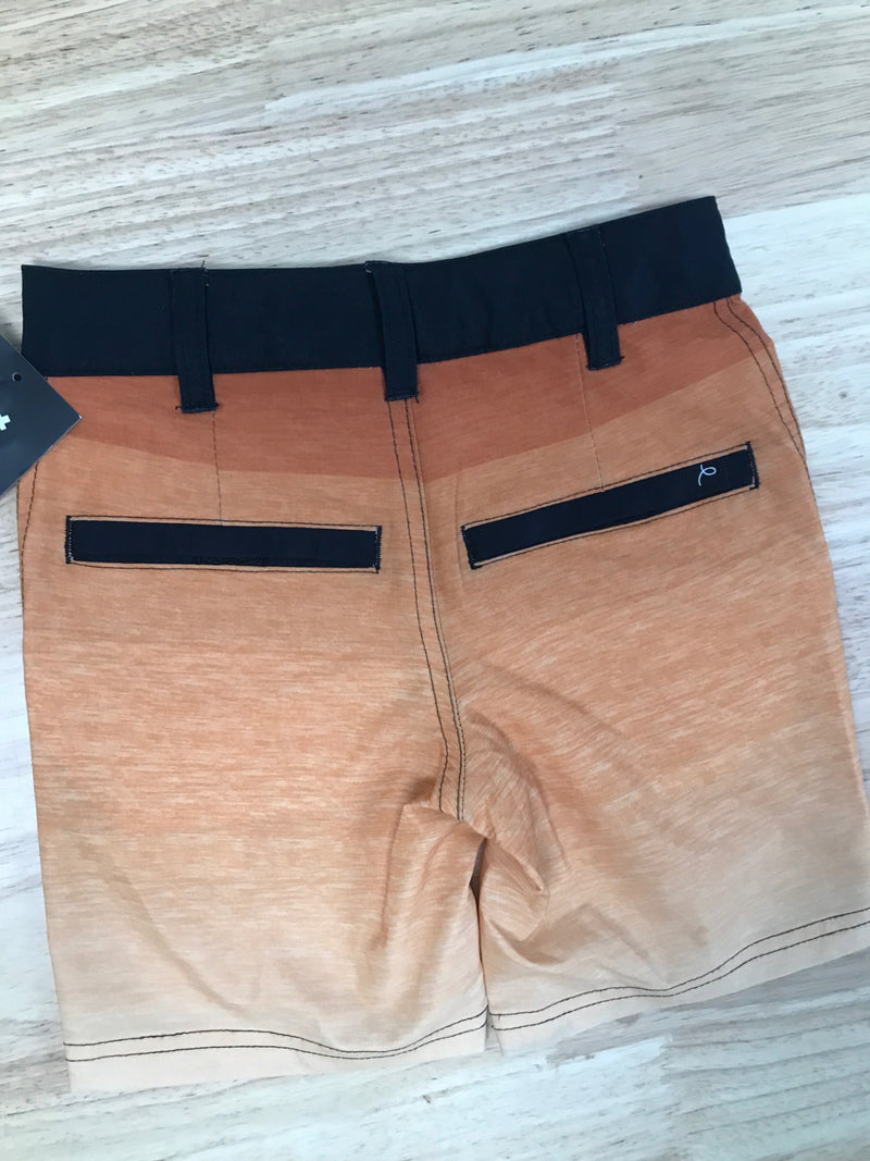 Boys' ombre tie-dye hybrid swim shorts - art class™ orange 4